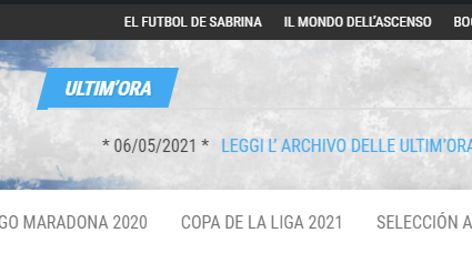 Il futbol argentino di Aprile 2021