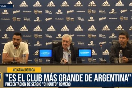 Chiqui Romero: “Il Boca è il top di Argentina”. Ma il Racing non ci sta: “parole innecessarie”