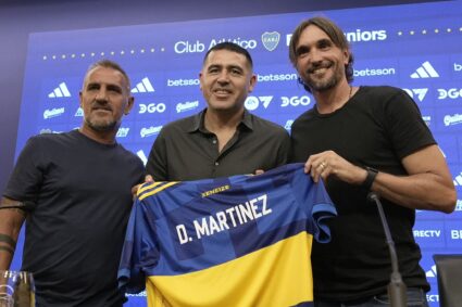 Presentato il Dt Boca, Diego Martinez: “Per questa maglia daremo tutto”